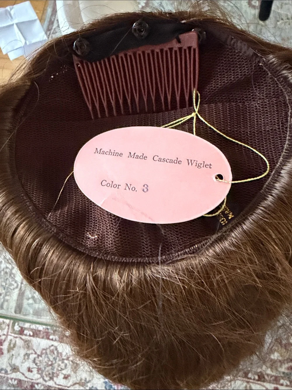 324 Mint Dead Stock Vintage Human Hair